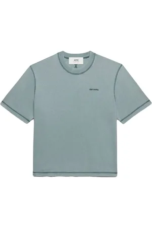 Ami T-Shirt mit Logo-Stickerei