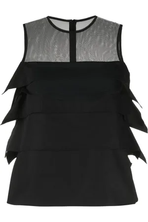 SACAI Top mit Rüschen
