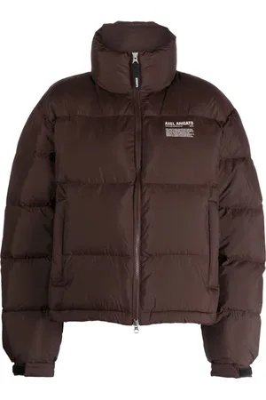 Axel Arigato Gefütterte Jacke mit Logo-Print