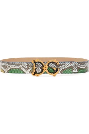 Dolce & Gabbana Gürtel mit Logo-Schnalle