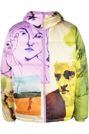 KIDSUPER STUDIOS Gefütterte Mismatched Jacke