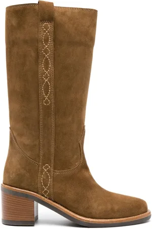 Ash Stiefel aus Wildleder 60mm