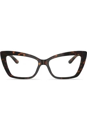 Dolce & Gabbana Cat-Eye-Brille in Schildpattoptik