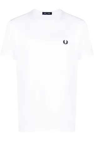 Fred Perry T-Shirt mit Logo-Stickerei