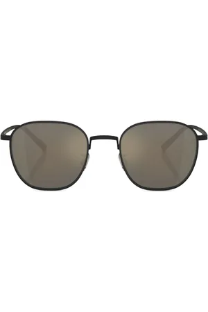 Oliver Peoples Rynn Sonnenbrille mit eckigem Gestell