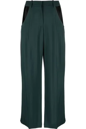 MUGLER Weite Hose mit Cut-Outs