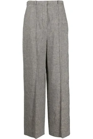 Totême Hose mit Hahnentrittmuster