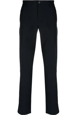Boggi Milano Halbhohe Straight-Leg-Hose
