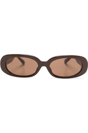Linda Farrow Cara Sonnenbrille mit ovalem Gestell