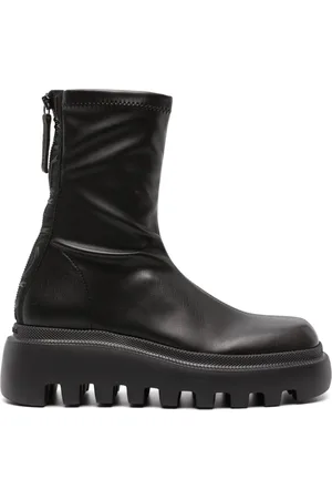 vic matiè Saudi Stiefeletten mit Logo-Prägung