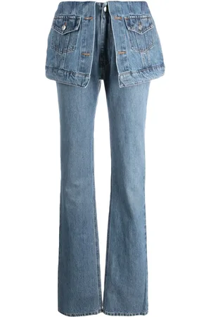 COPERNI Schlagjeans im Layering-Look