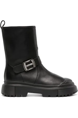 Hogan Stiefeletten mit Logo-Schnalle 40mm