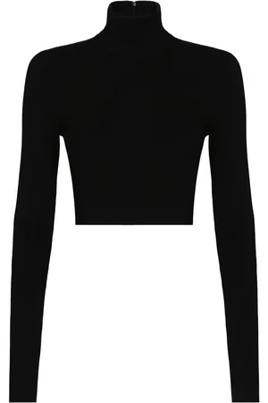Dolce & Gabbana Stricktop mit Stehkragen