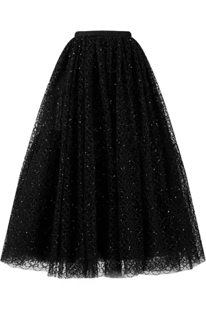 Giambattista Valli A-Linien-Rock mit Kristallen