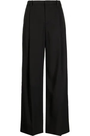 Vince Wide-Leg-Hose mit Falten
