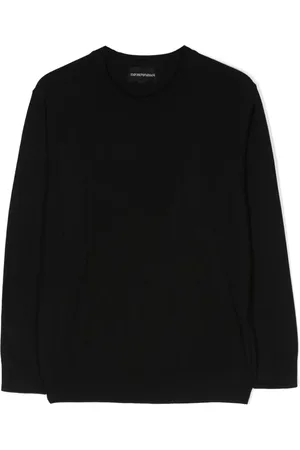 Emporio Armani Pullover aus Logo-Jacquard