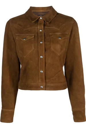 Ralph Lauren Stiles Wildlederjacke