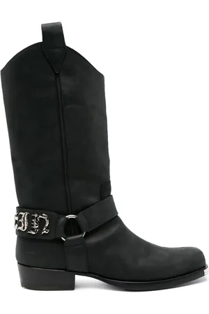 Philipp Plein Stiefel mit Logo