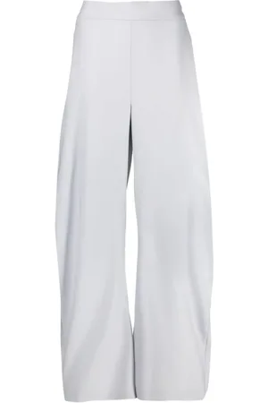 ALESSANDRO VIGILANTE High-Waist-Hose mit weitem Bein