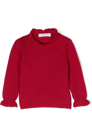 Mariella Ferrari Pullover mit Rüschenborten