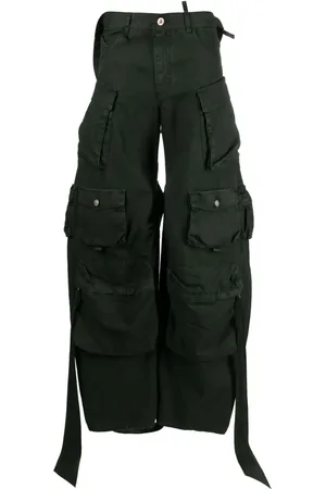 The Attico Tief sitzende Fern Cargohose