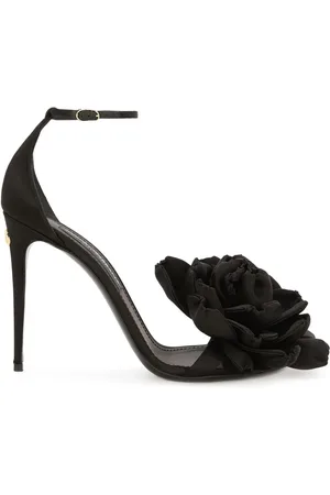 Dolce & Gabbana Sandalen mit Blumenapplikation