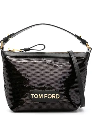 Tom Ford Handtasche mit Logo-Schild