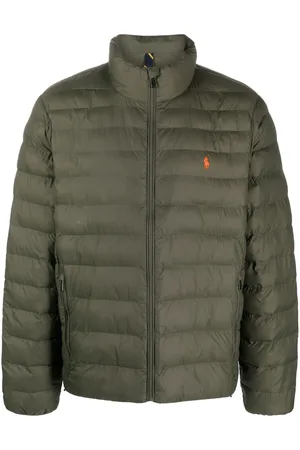 Ralph Lauren Gesteppte Jacke mit Polo Pony