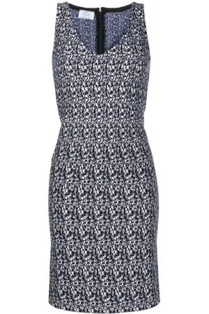 Prada Kleid mit abstraktem Print