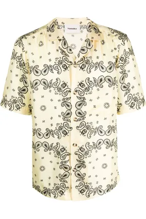 Nanushka Bodil Seidenhemd mit Bandana-Print
