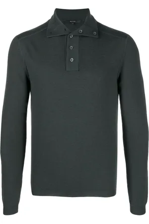Gucci Fein gestricktes Poloshirt