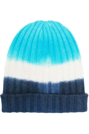 THE ELDER STATESMAN Grob gerippte Beanie aus Kaschmir