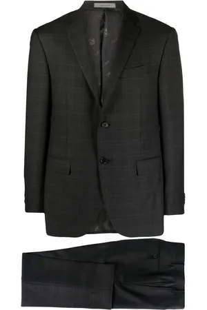corneliani Karierter Anzug