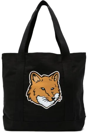 Maison Kitsuné Handtasche mit Print