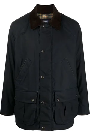 Ralph Lauren Gewachste Jacke mit Polo Pony