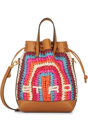 Etro Gehäkelte Handtasche mit Logo