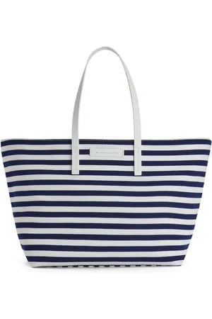 Giuseppe Zanotti Gestreifter Canvas-Shopper
