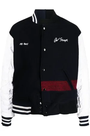 GREG LAUREN Bomberjacke mit Slogan-Stickerei