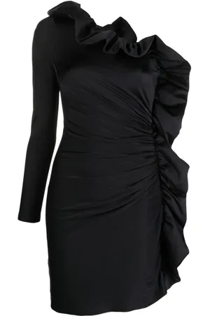 P.A.R.O.S.H. One-Shoulder-Kleid mit Rüschen