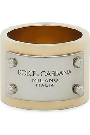 Dolce & Gabbana Ring mit Logo-Gravur