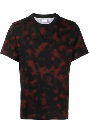 Courrèges T-Shirt mit Schildpatt-Print