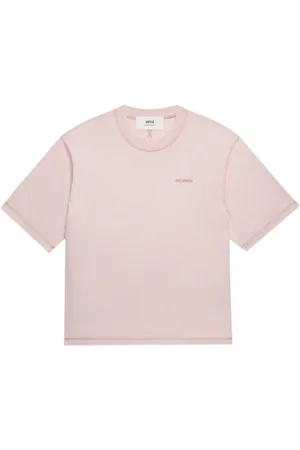 Ami T-Shirt mit Logo-Stickerei