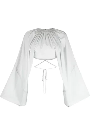 Kiko Kostadinov Geraffte Bluse