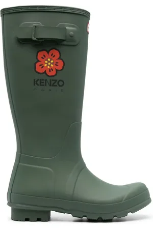 Kenzo X Hunter Regenstiefel mit Boke Flower-Print