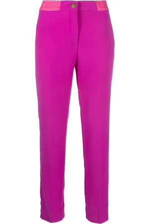 VERSACE Slim-Fit-Hose mit Logo-Bund