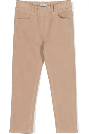 Il gufo Skinny-Hose aus Samt