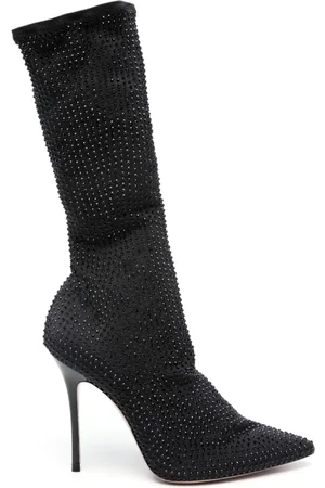 GEDEBE Logan Stiefel mit Kristallen