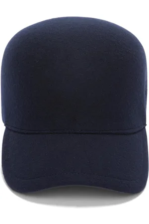Jil Sander Baseballkappe aus Wollfilz