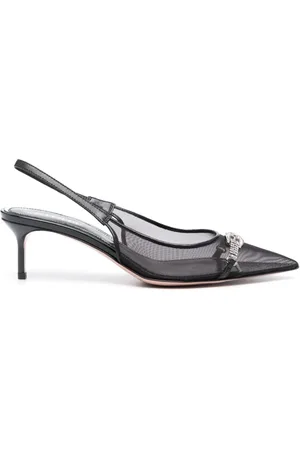 GEDEBE Slingback-Sandalen mit Kristallen 50mm
