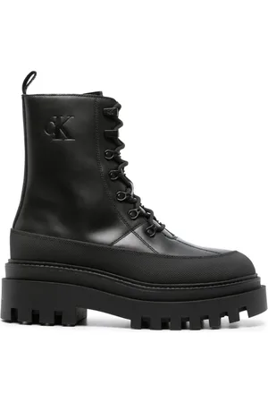 Calvin Klein Stiefel mit Logo-Prägung